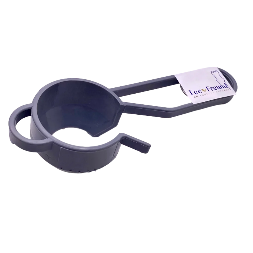 Teefilterhalter grau