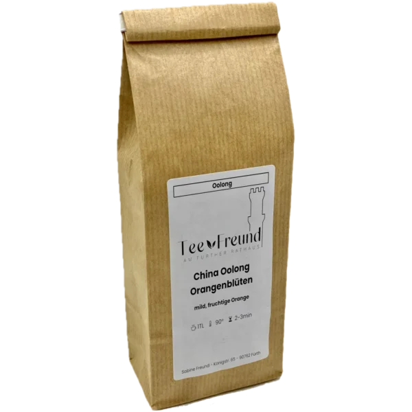 China Oolong Orangenblüten 2