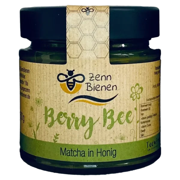 Honig mit Matcha 250g