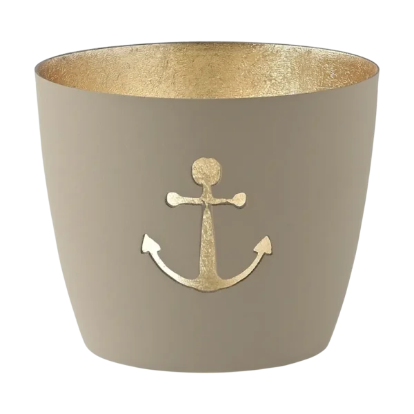 Madras Windlicht Anker
