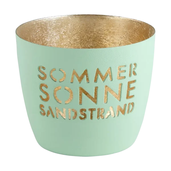 Madras Windlicht M, Sommer, Sonne, Sandstrand