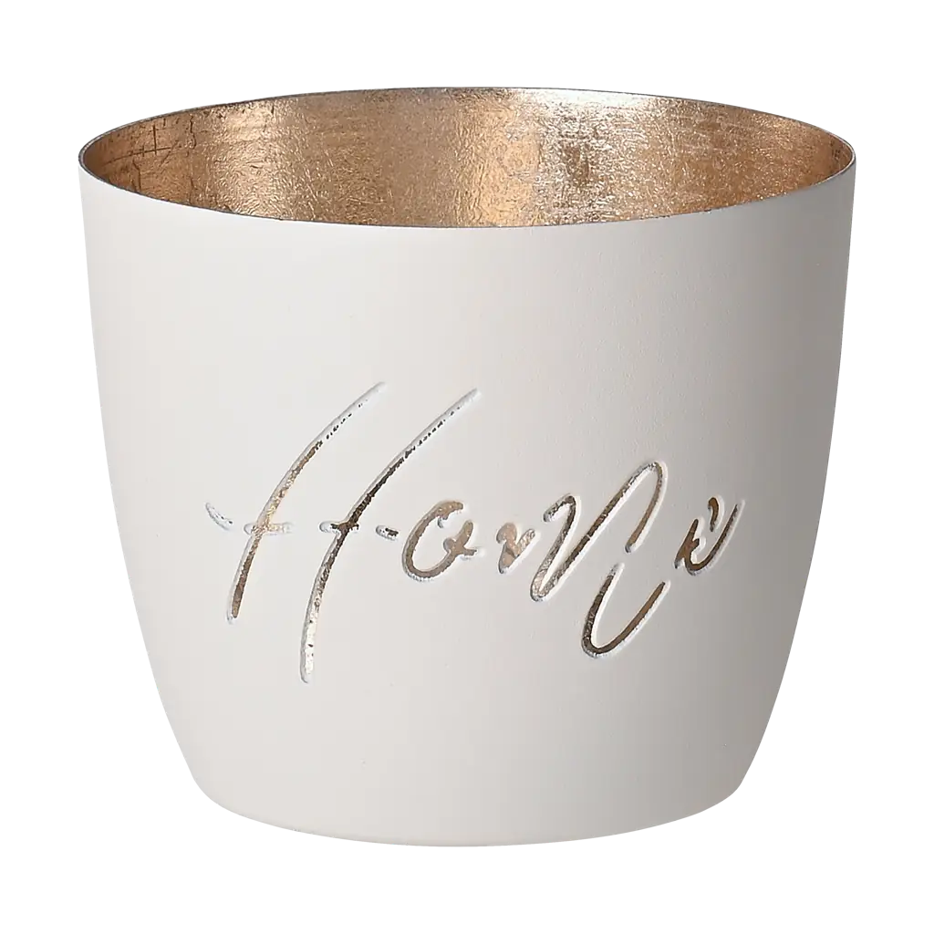 Madras, Windlicht, Home, weiß