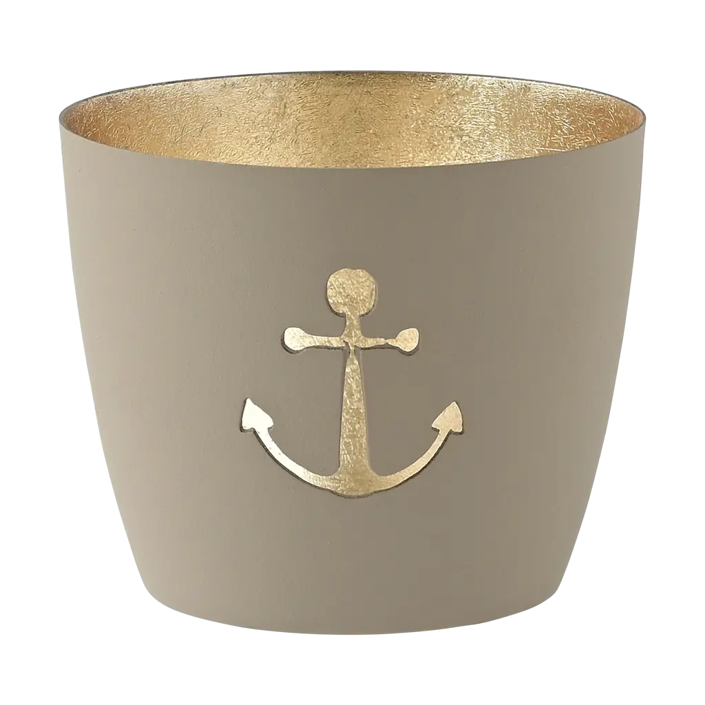 Madras Windlicht Anker