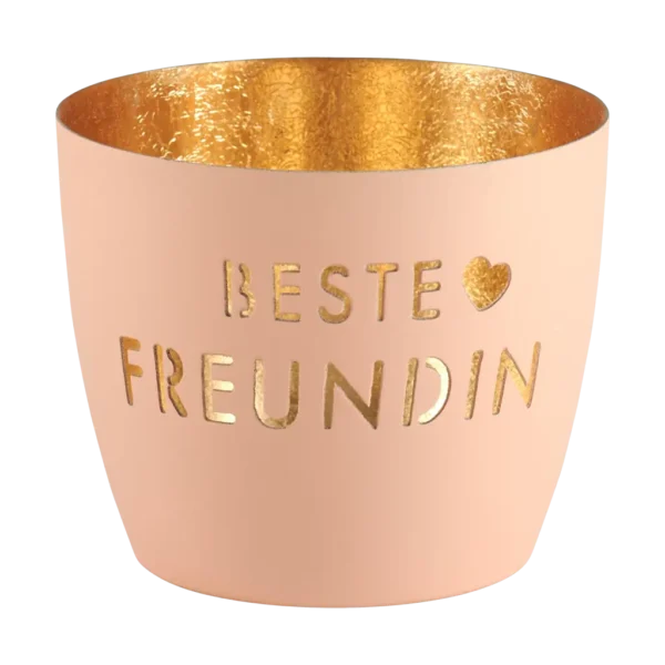 Madras Windlicht Beste Freundin