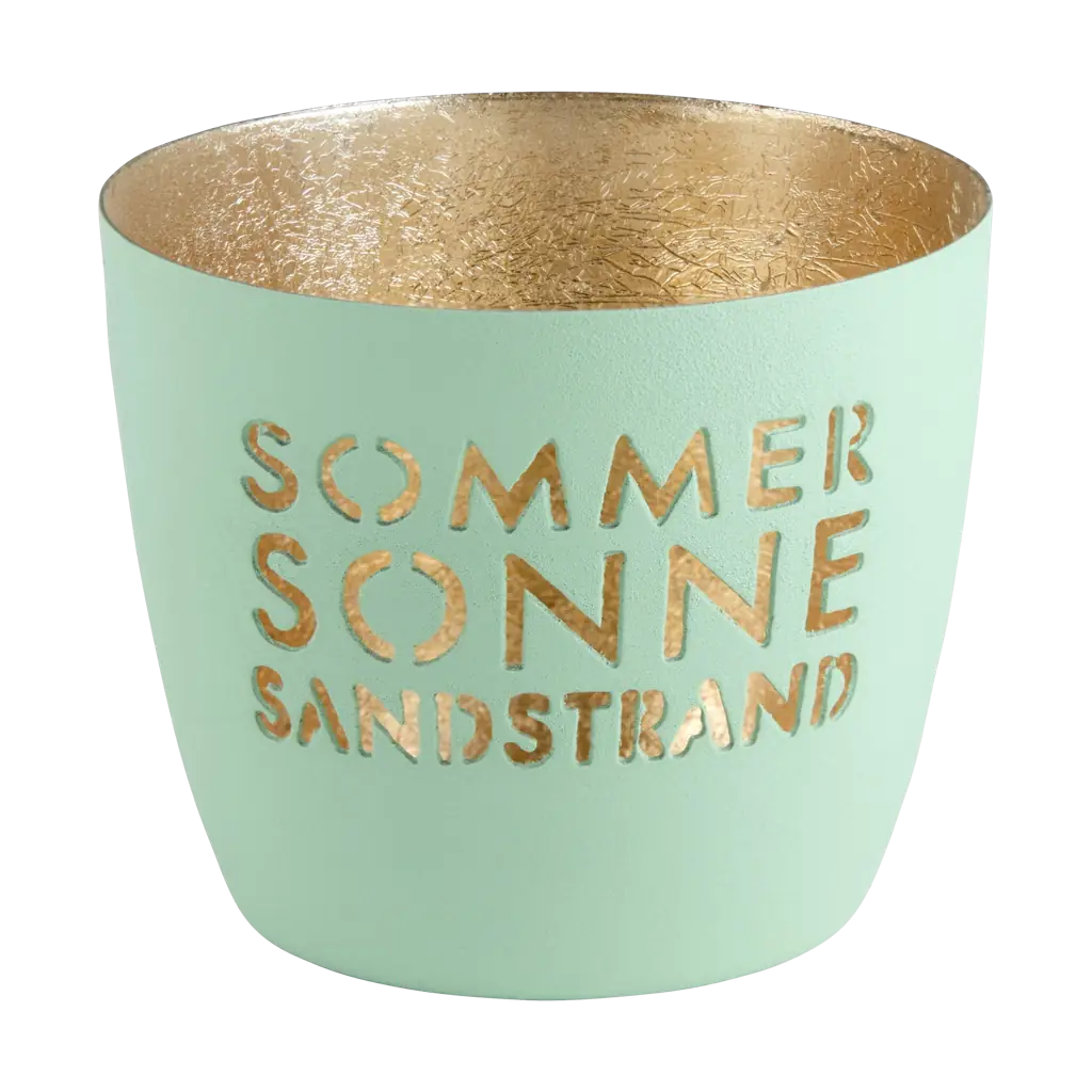 Madras Windlicht M, Sommer, Sonne, Sandstrand