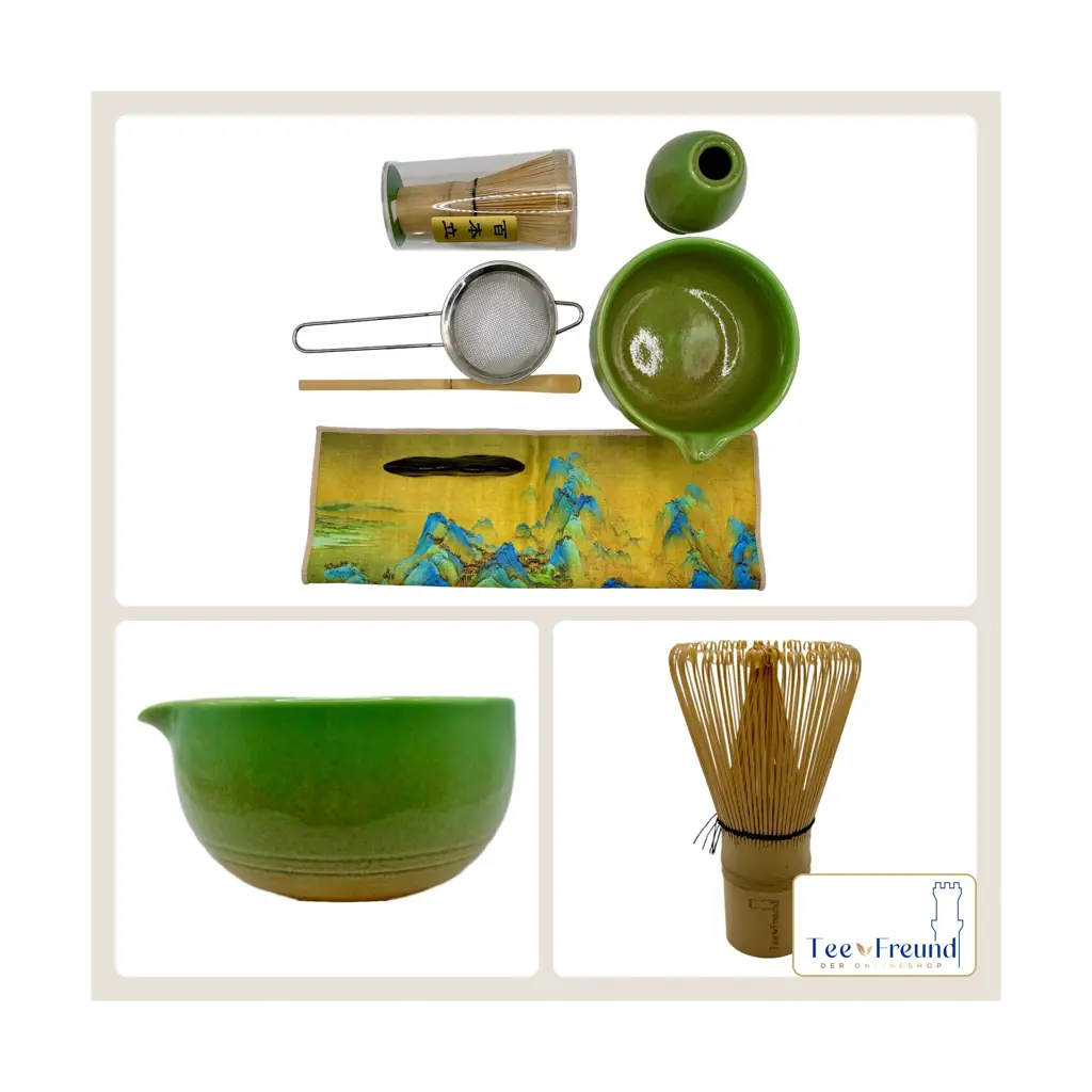 Matcha-Set "Tee Freund" – 7-teilig, grün 5